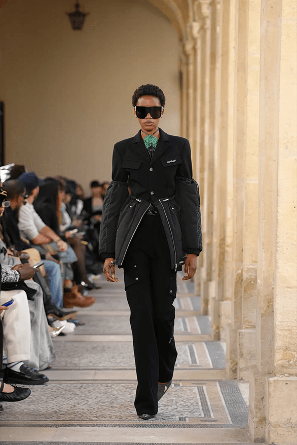Off-White™ Fall Winter 2026 Paris Fashion Week menswear womenswear ib kamara runway