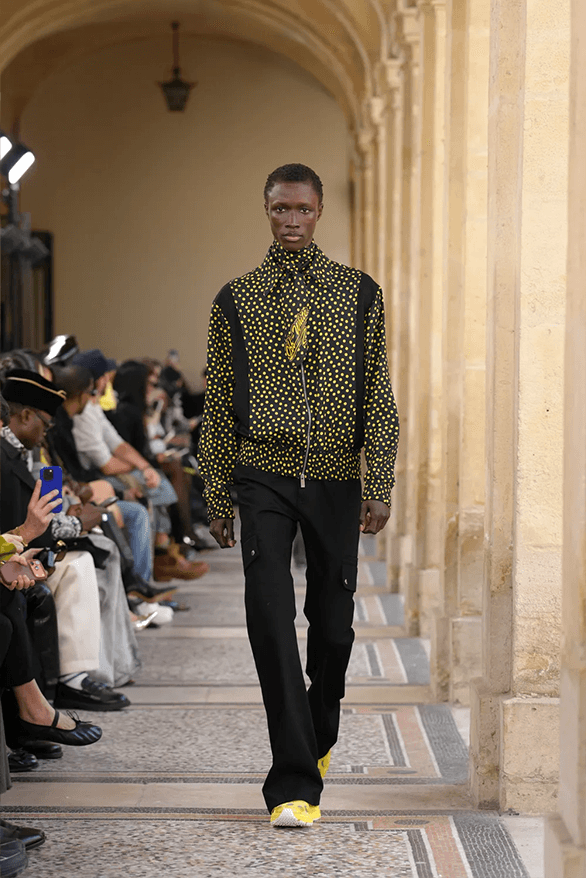 Off-White™ Fall Winter 2026 Paris Fashion Week menswear womenswear ib kamara runway