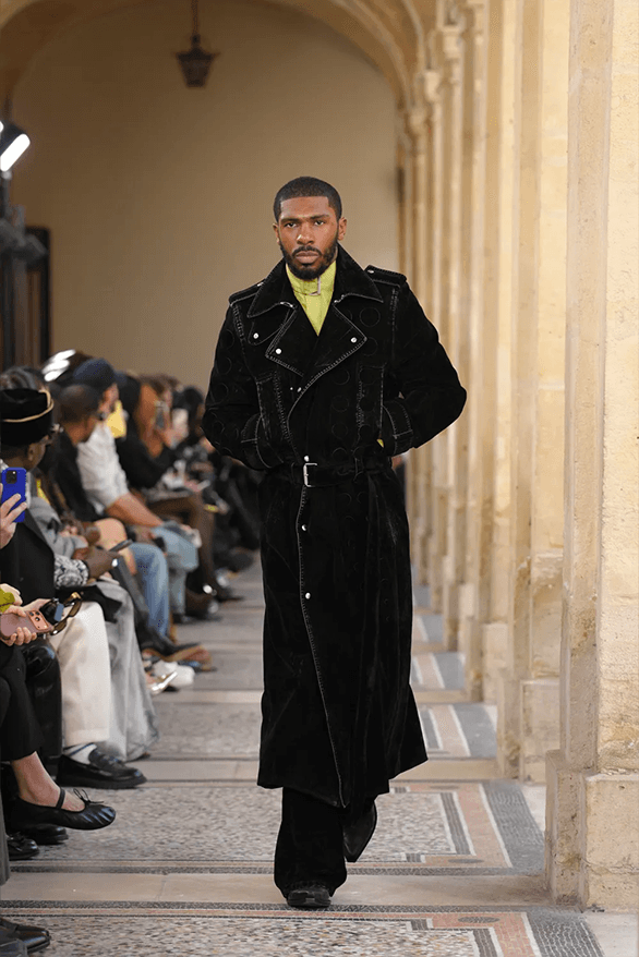 Off-White™ Fall Winter 2026 Paris Fashion Week menswear womenswear ib kamara runway