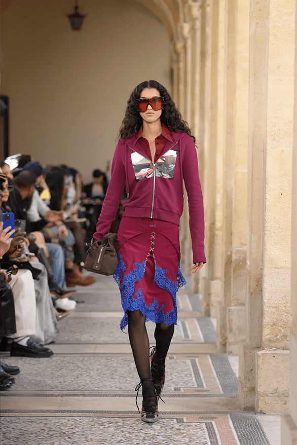 Off-White™ Fall Winter 2026 Paris Fashion Week menswear womenswear ib kamara runway