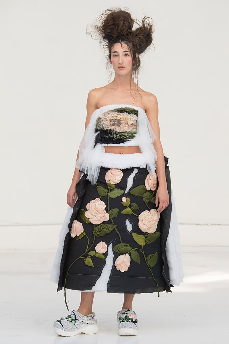 Caroline Hú FW26 Paris Fashion Week Collection Crocs Bae Clog collaboration runway