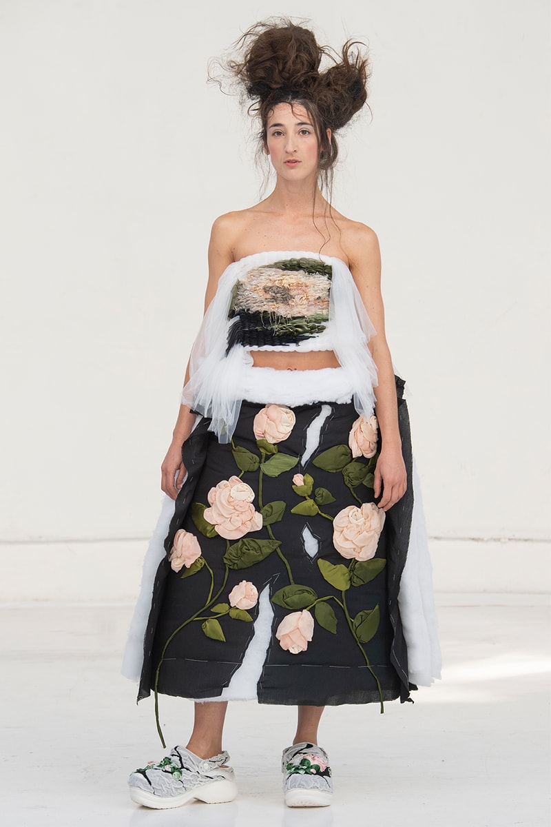Caroline Hú FW26 Paris Fashion Week Collection Crocs Bae Clog collaboration runway