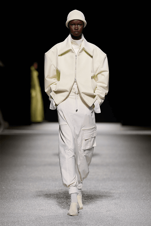 Issey Miyake Fall Winter 2026 Paris Fashion Week womenswear runway Satoshi Kondo