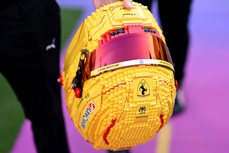 LEGO Unveils New Scuderia Ferrari HP Driver Helmets at the Australian Grand Prix