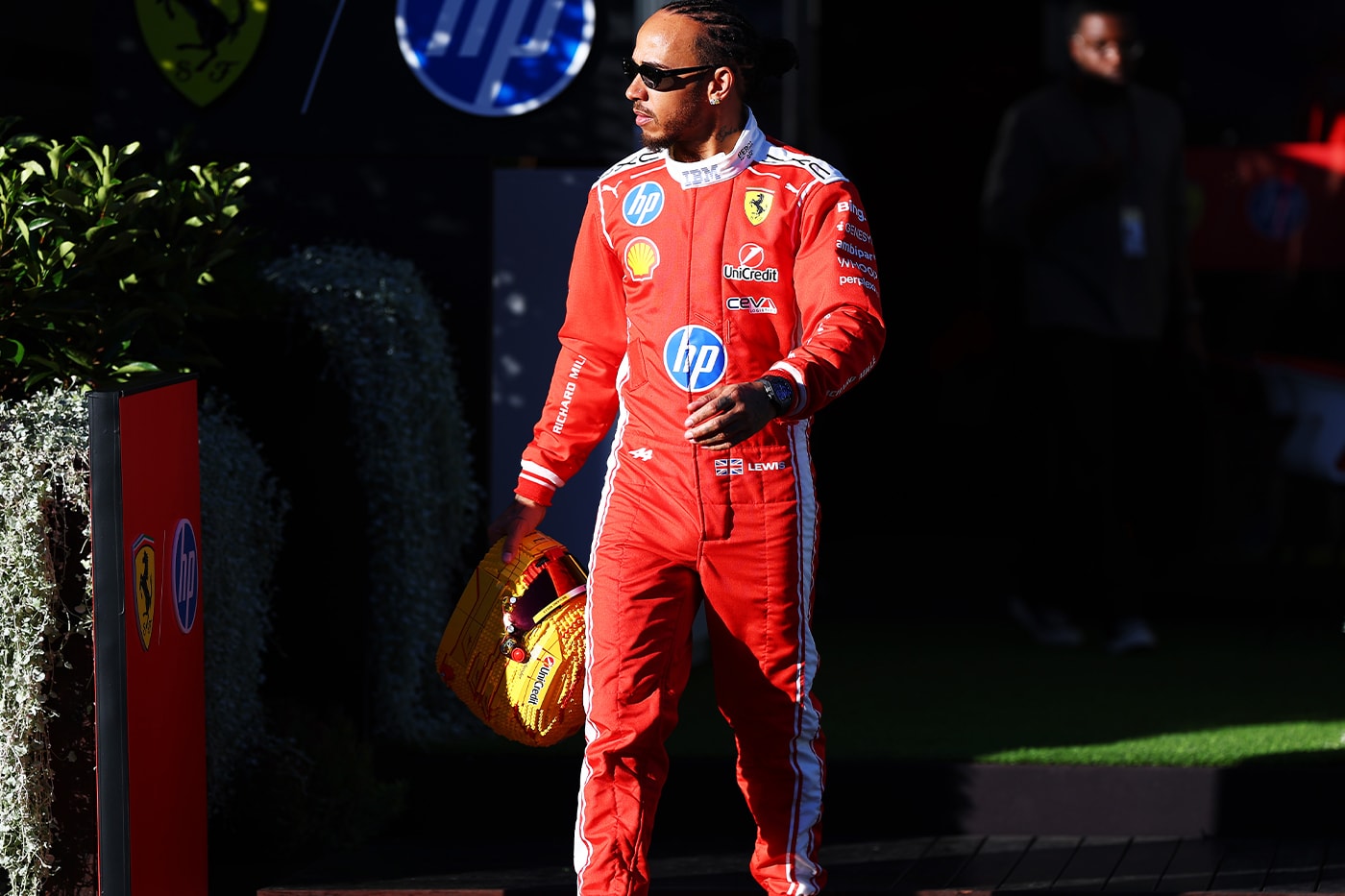 LEGO Unveils New Scuderia Ferrari HP Driver Helmets at the Australian Grand Prix
