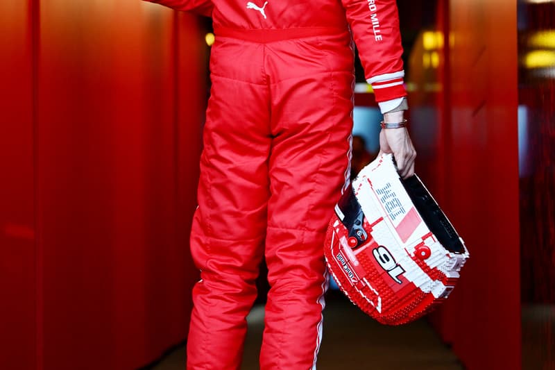 LEGO Unveils New Scuderia Ferrari HP Driver Helmets at the Australian Grand Prix