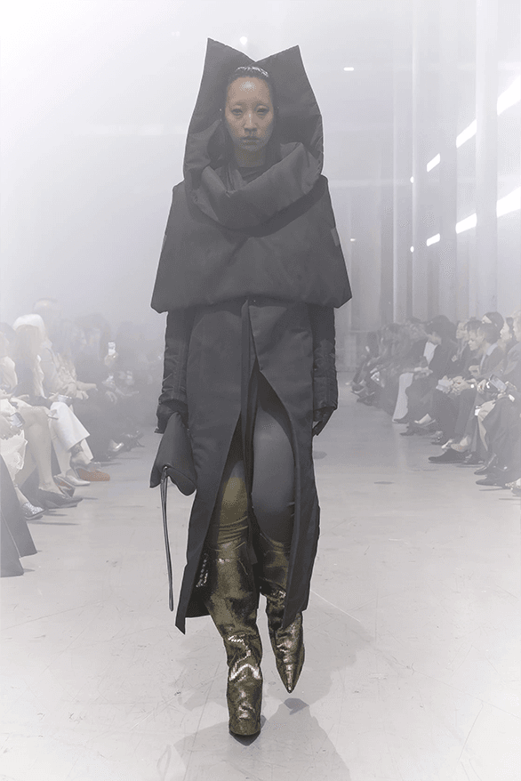 Rick Owens Fall Winter 2026 Paris Fashion Week womenswear runway