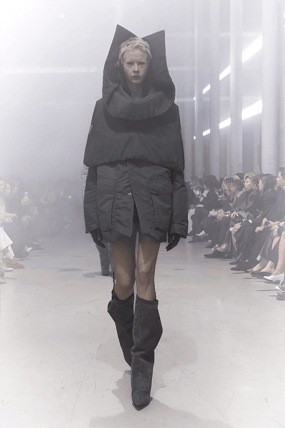 Rick Owens Fall Winter 2026 Paris Fashion Week womenswear runway