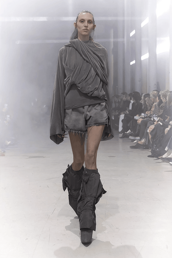 Rick Owens Fall Winter 2026 Paris Fashion Week womenswear runway