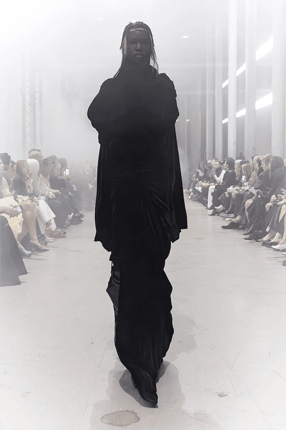 Rick Owens Fall Winter 2026 Paris Fashion Week womenswear runway