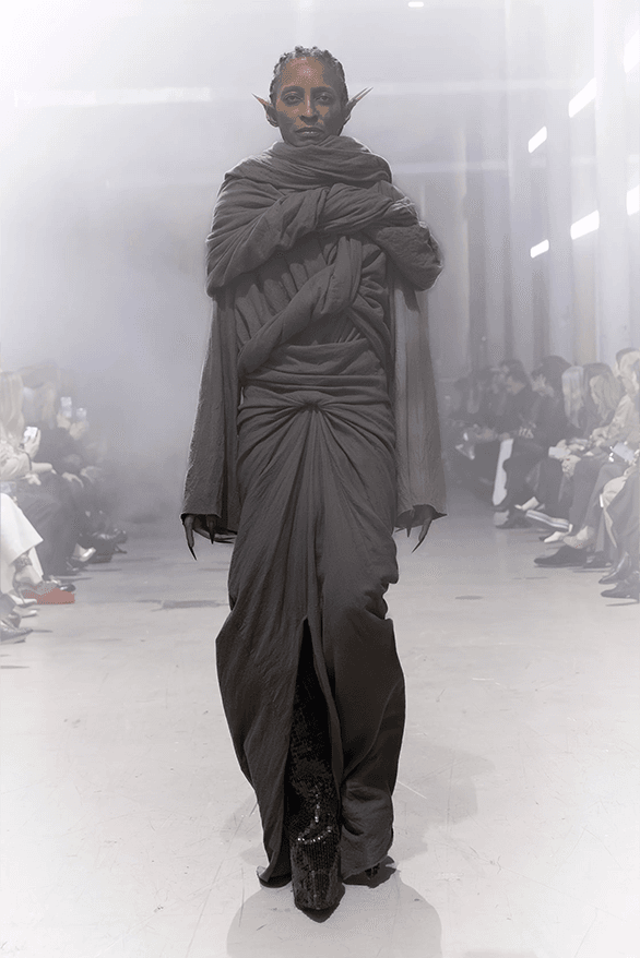 Rick Owens Fall Winter 2026 Paris Fashion Week womenswear runway