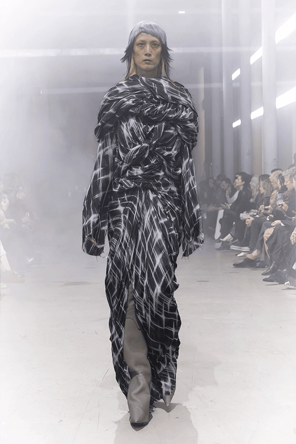Rick Owens Fall Winter 2026 Paris Fashion Week womenswear runway