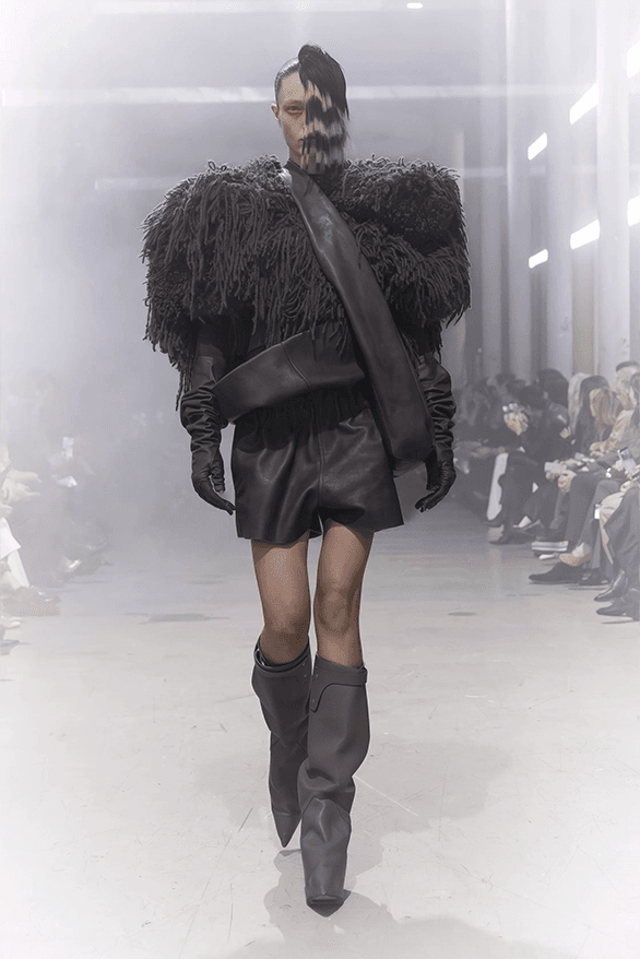 Rick Owens Fall Winter 2026 Paris Fashion Week womenswear runway