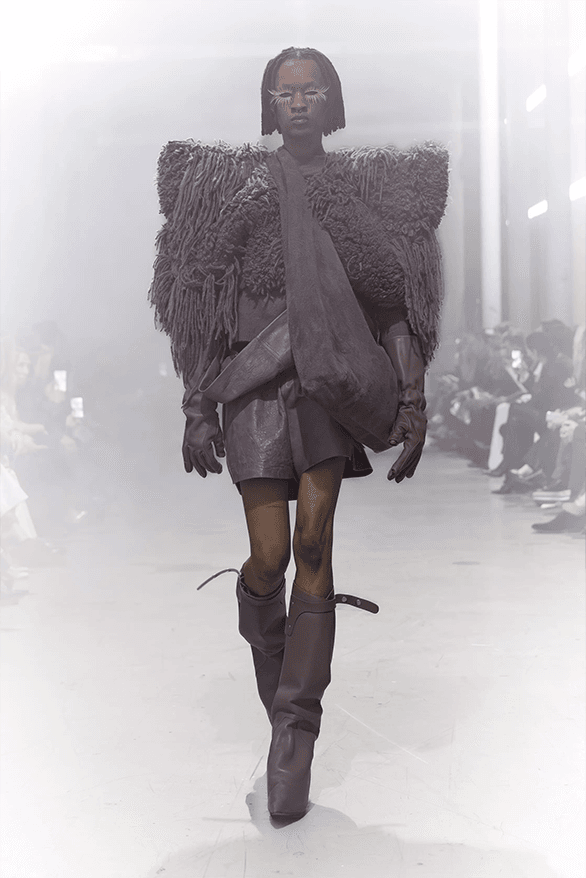 Rick Owens Fall Winter 2026 Paris Fashion Week womenswear runway