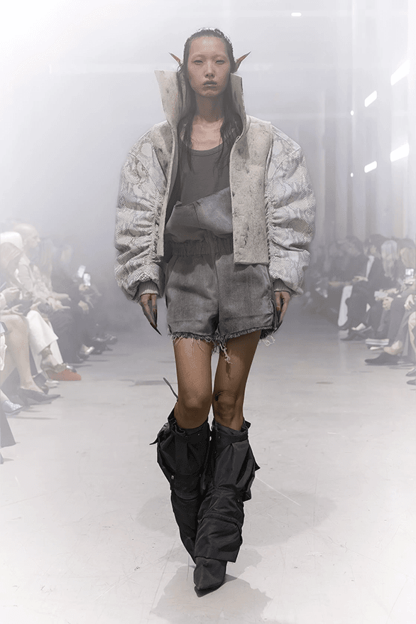 Rick Owens Fall Winter 2026 Paris Fashion Week womenswear runway