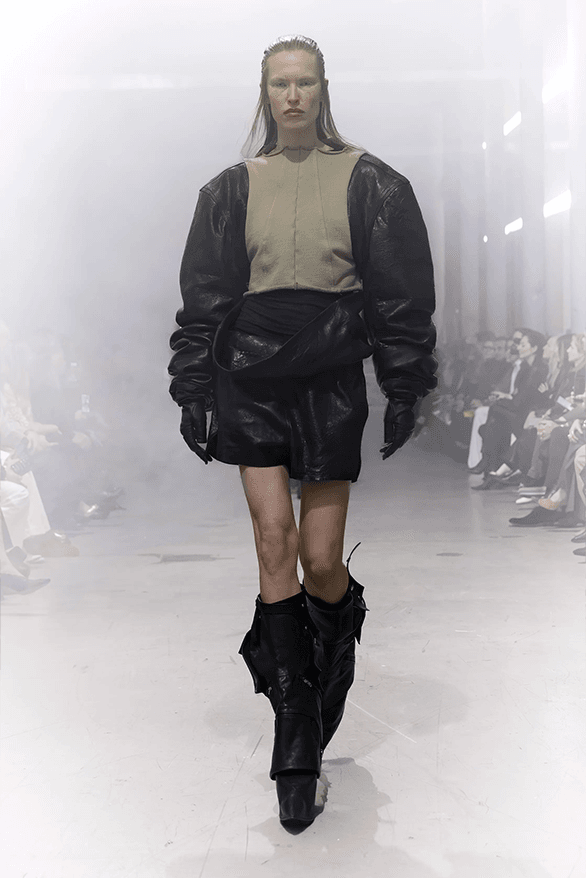 Rick Owens Fall Winter 2026 Paris Fashion Week womenswear runway