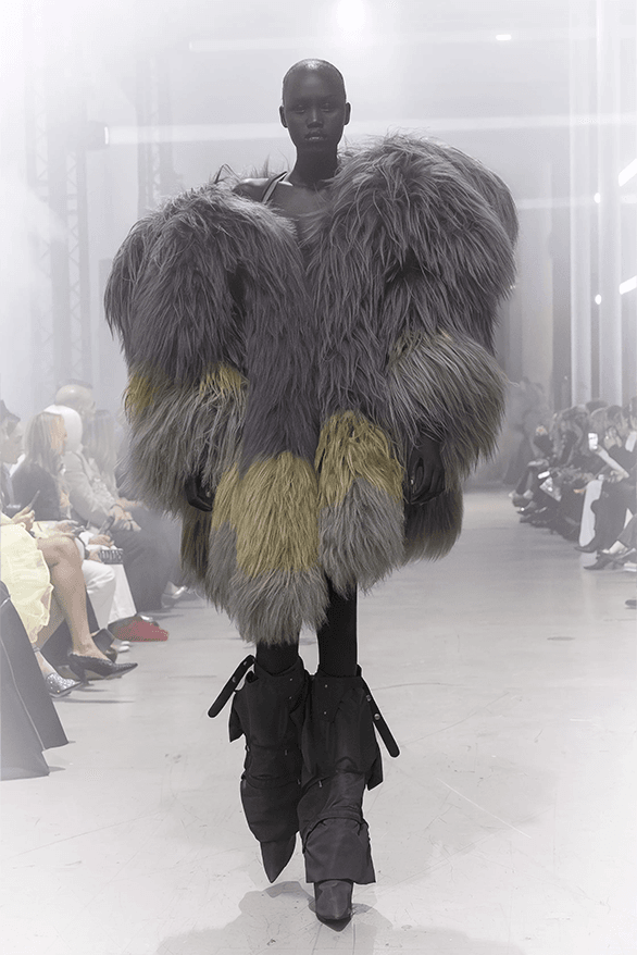 Rick Owens Fall Winter 2026 Paris Fashion Week womenswear runway