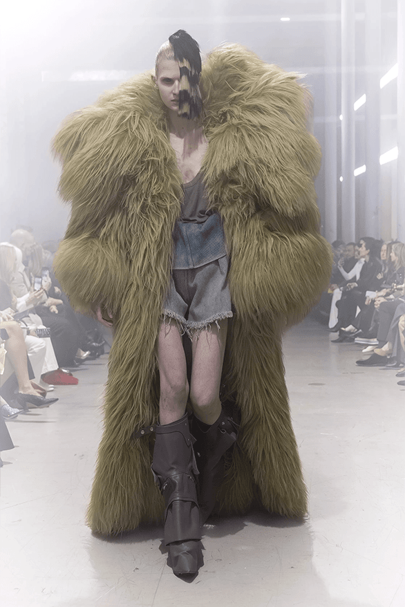 Rick Owens Fall Winter 2026 Paris Fashion Week womenswear runway