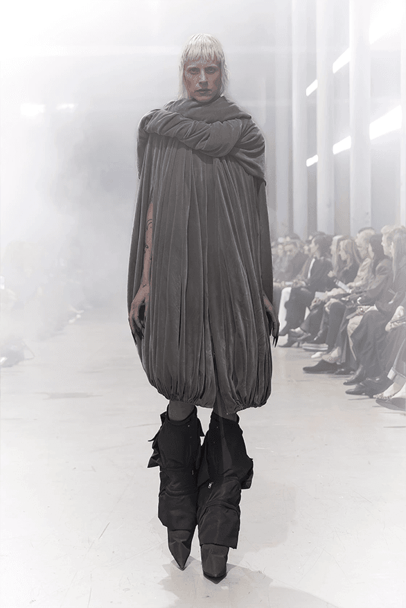 Rick Owens Fall Winter 2026 Paris Fashion Week womenswear runway