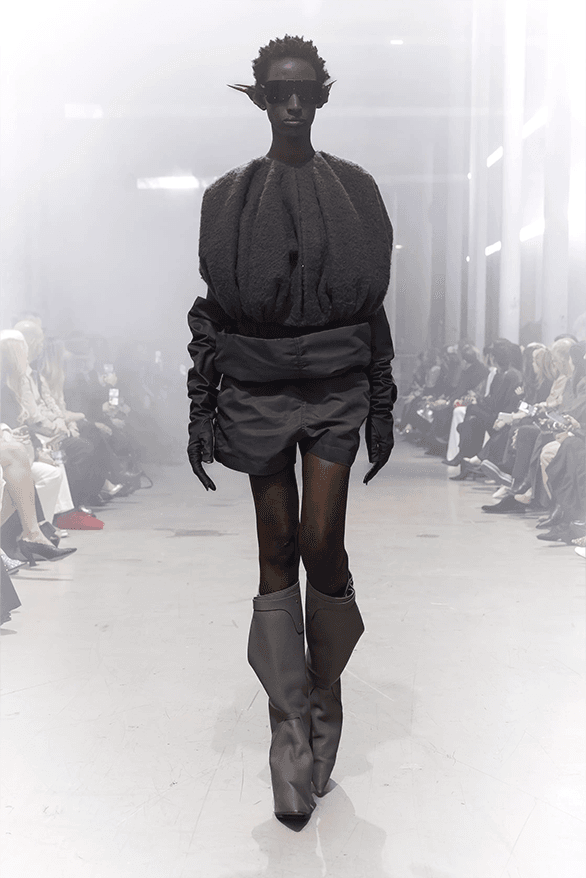 Rick Owens Fall Winter 2026 Paris Fashion Week womenswear runway