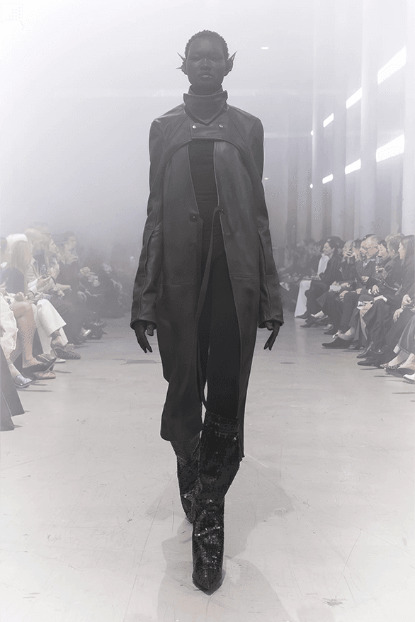 Rick Owens Fall Winter 2026 Paris Fashion Week womenswear runway