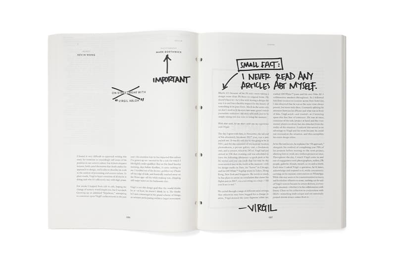 The Virgil Abloh Archive™ Officially Launches 'The Virgil Reader Vol. 001' and Public Membership