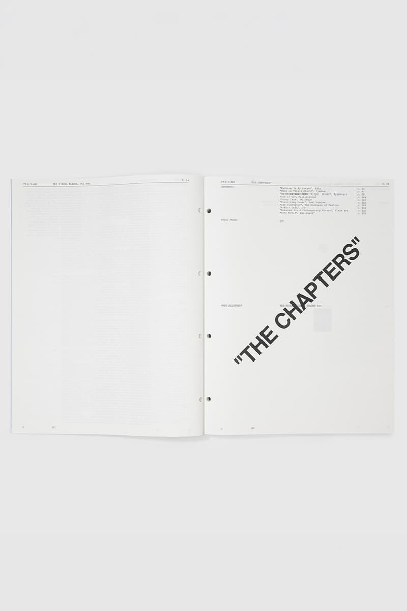 The Virgil Abloh Archive™ Officially Launches 'The Virgil Reader Vol. 001' and Public Membership