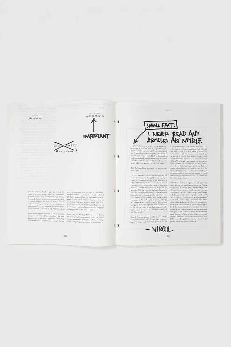The Virgil Abloh Archive™ Officially Launches 'The Virgil Reader Vol. 001' and Public Membership