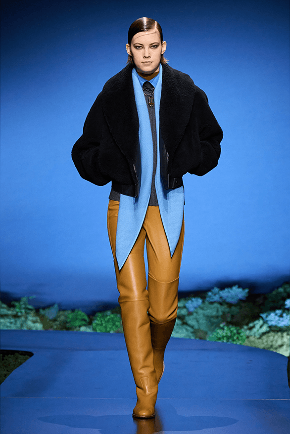 Hermès Fall Winter 2026 Paris Fashion Week womenswear runway Nadège Vanhée