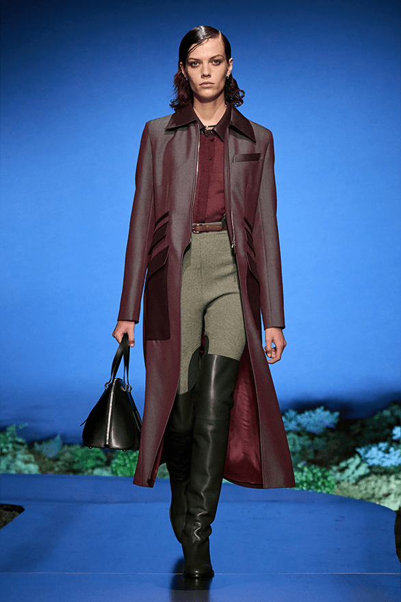 Hermès Fall Winter 2026 Paris Fashion Week womenswear runway Nadège Vanhée