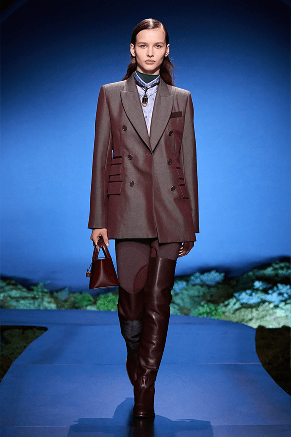 Hermès Fall Winter 2026 Paris Fashion Week womenswear runway Nadège Vanhée