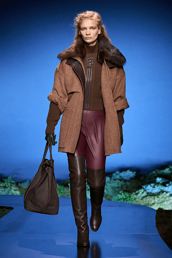 Hermès Fall Winter 2026 Paris Fashion Week womenswear runway Nadège Vanhée