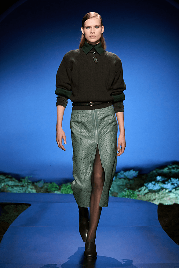 Hermès Fall Winter 2026 Paris Fashion Week womenswear runway Nadège Vanhée