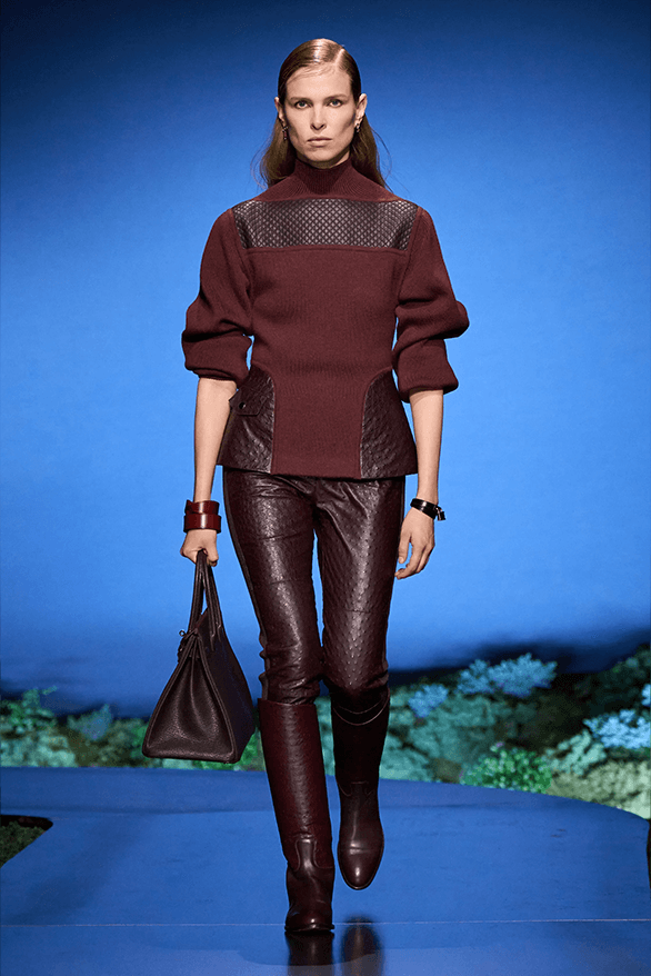 Hermès Fall Winter 2026 Paris Fashion Week womenswear runway Nadège Vanhée