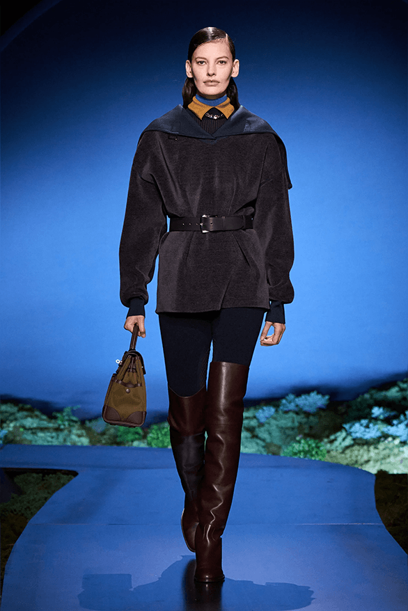 Hermès Fall Winter 2026 Paris Fashion Week womenswear runway Nadège Vanhée