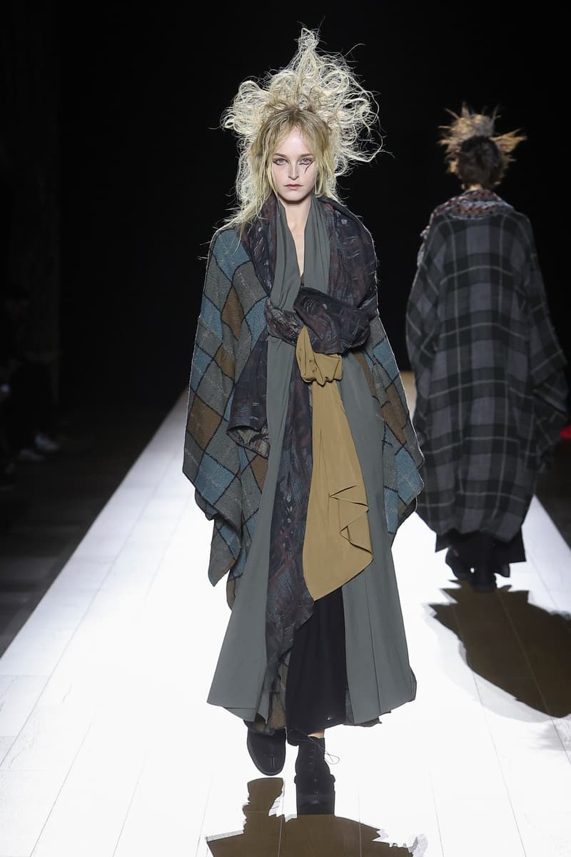 Yohji Yamamoto Fall Winter 2026 Paris Fashion Week womenswear runway