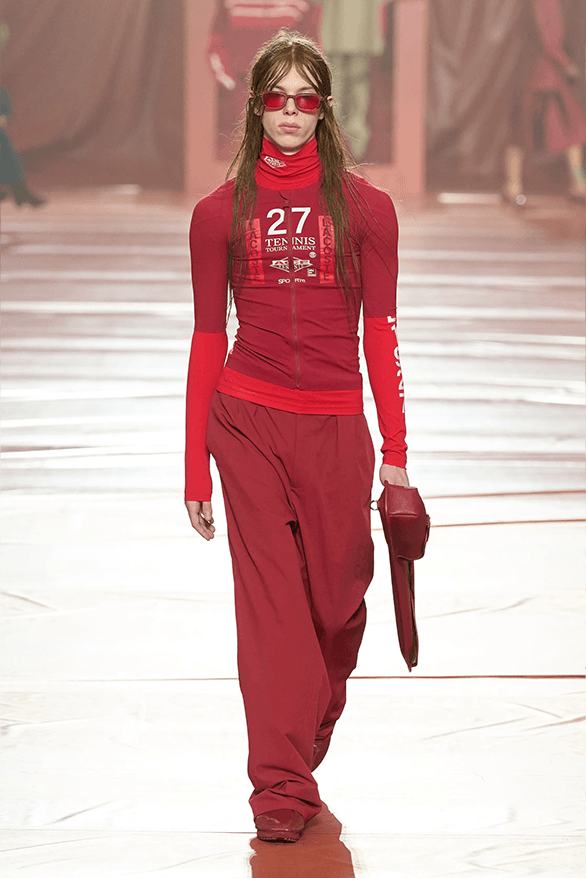 Lacoste Fall Winter 2026 Paris Fashion Week Pelagia Kolotouros menswear womenswear tennis runway