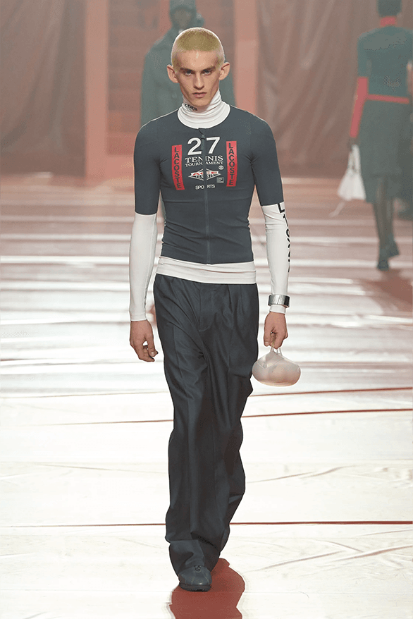 Lacoste Fall Winter 2026 Paris Fashion Week Pelagia Kolotouros menswear womenswear tennis runway