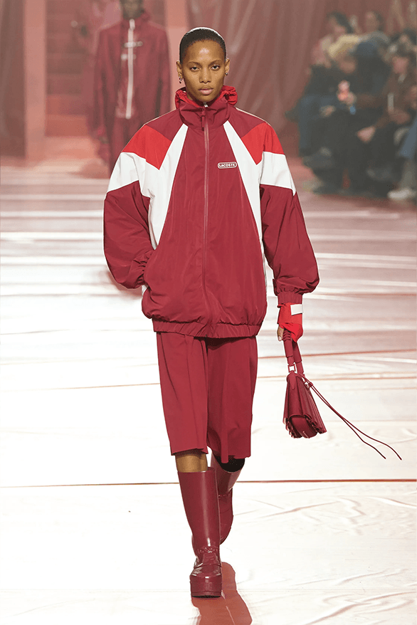 Lacoste Fall Winter 2026 Paris Fashion Week Pelagia Kolotouros menswear womenswear tennis runway