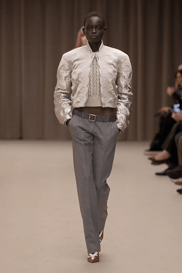 Alexander McQueen Fall Winter 2026 Paris Fashion Week womenswear runway