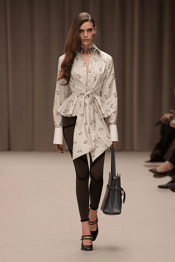 Alexander McQueen Fall Winter 2026 Paris Fashion Week womenswear runway