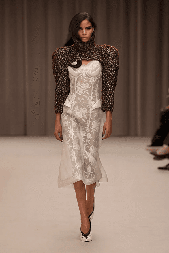 Alexander McQueen Fall Winter 2026 Paris Fashion Week womenswear runway