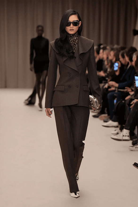 Alexander McQueen Fall Winter 2026 Paris Fashion Week womenswear runway