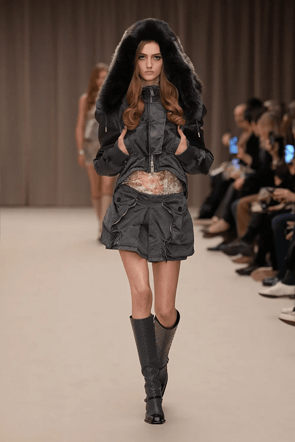Alexander McQueen Fall Winter 2026 Paris Fashion Week womenswear runway