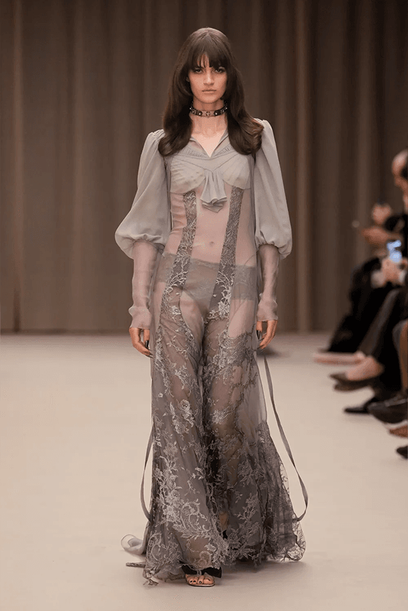 Alexander McQueen Fall Winter 2026 Paris Fashion Week womenswear runway