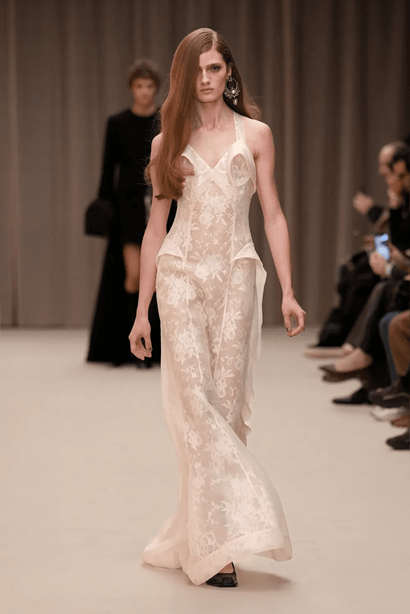 Alexander McQueen Fall Winter 2026 Paris Fashion Week womenswear runway