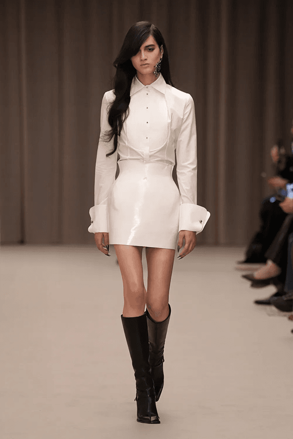 Alexander McQueen Fall Winter 2026 Paris Fashion Week womenswear runway