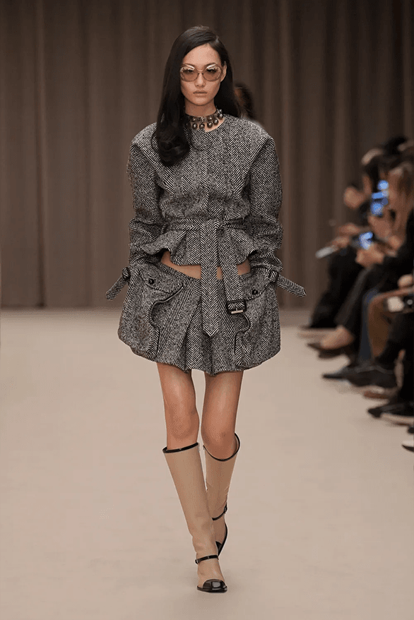 Alexander McQueen Fall Winter 2026 Paris Fashion Week womenswear runway