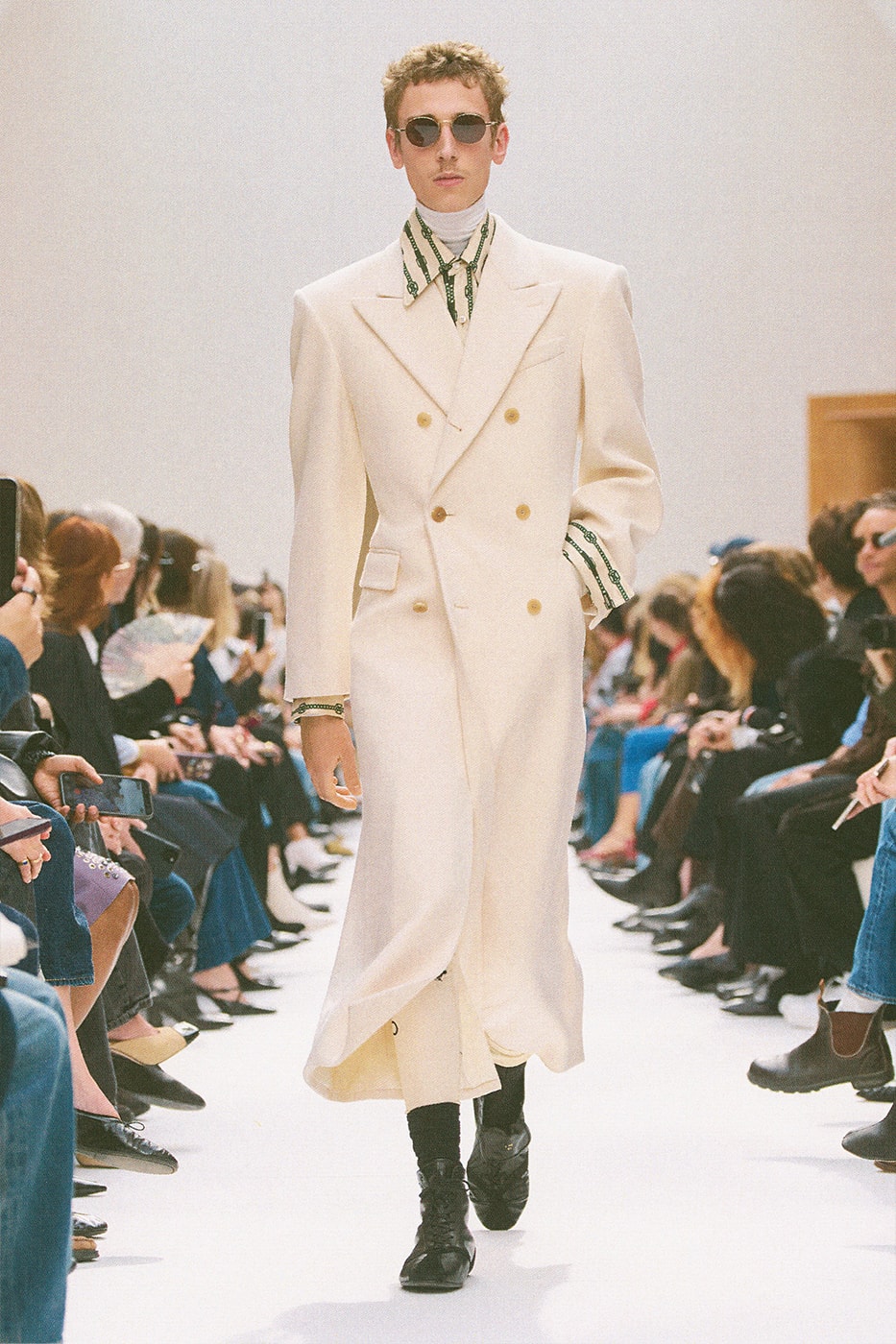 Michael Rider Champions Instinctive Personal Style for Celine FW26 paris fashion week ruwnay collection