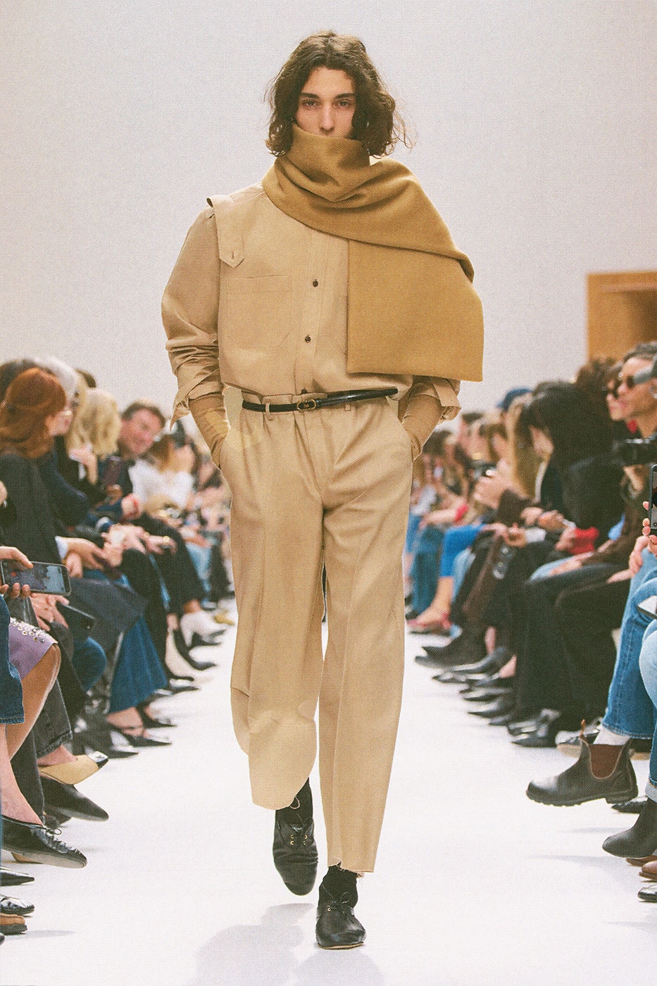Michael Rider Champions Instinctive Personal Style for Celine FW26 paris fashion week ruwnay collection